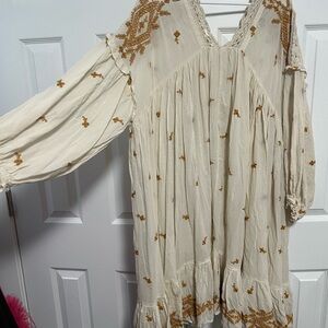 NWOT Free People Lavender Fields Midi Dress